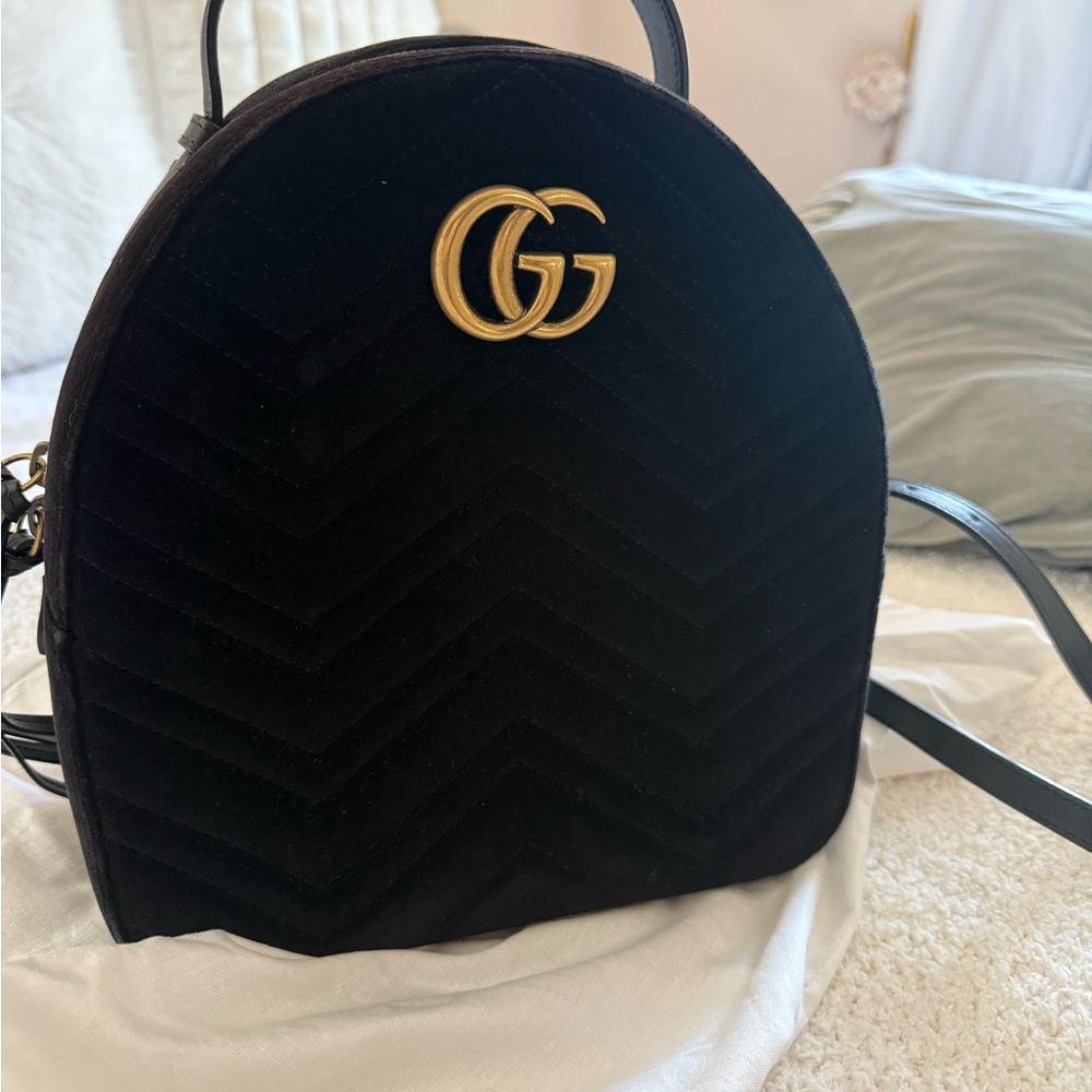 Gucci Black Backpack